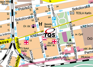 mapa sídla TQS s.r.o.
